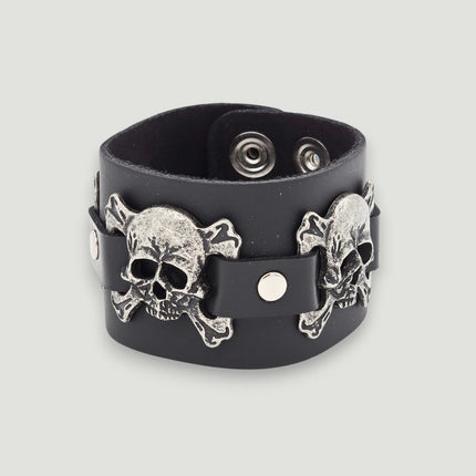 BC159 SKULL OR DEVIL CUFF BRACELET