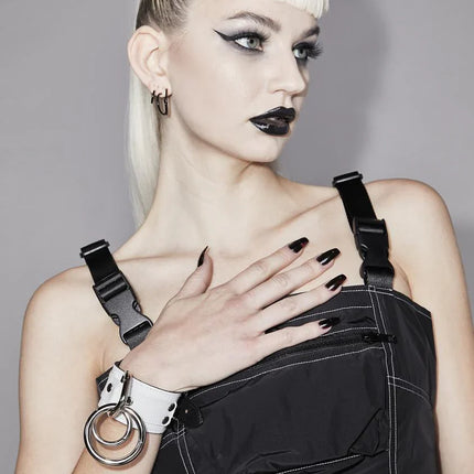 BC167DBL-P  DOUBLE RING BONDAGE BRACELET