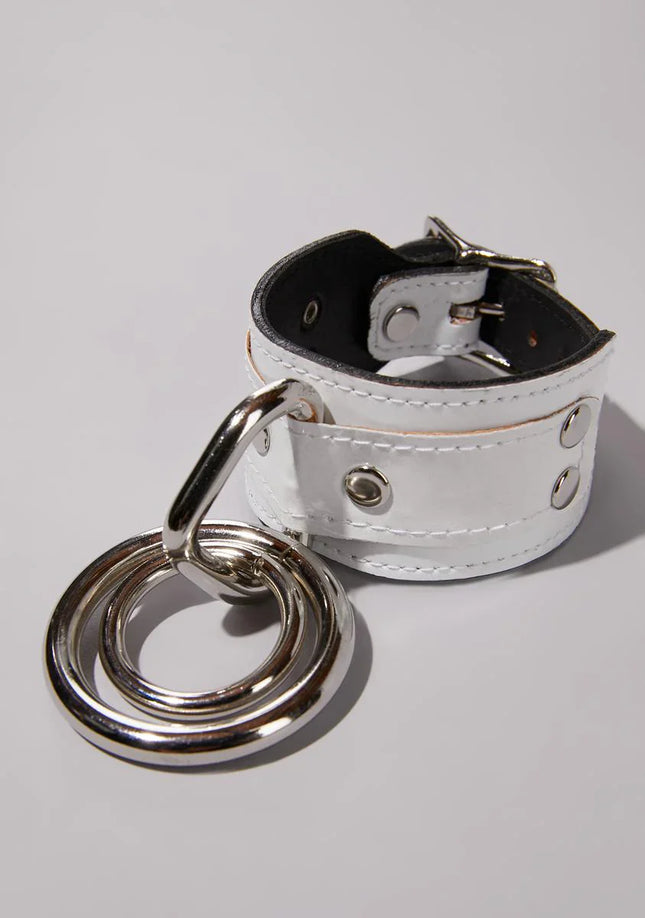 BC167DBL-P  DOUBLE RING BONDAGE BRACELET