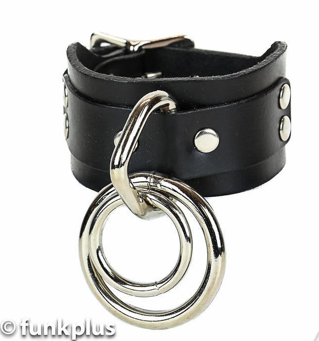 BC167DBL  DOUBLE RING BONDAGE BRACELET