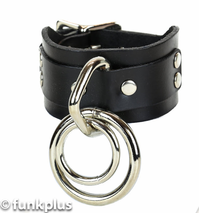 BC167DBL  DOUBLE RING BONDAGE BRACELET
