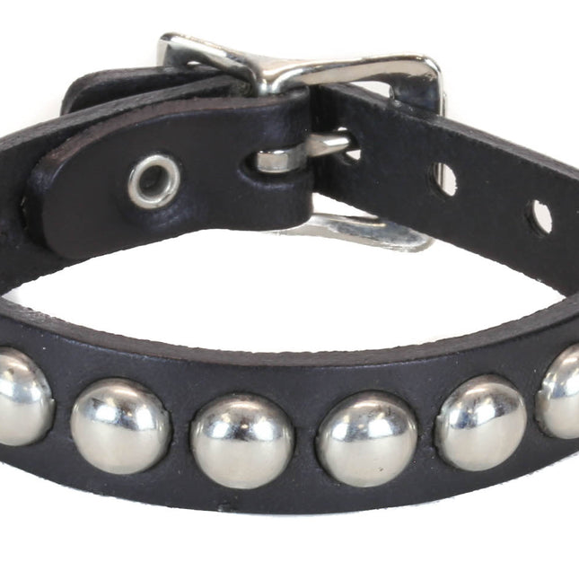 BC177 BUCKLE BRACELET WITH ROUND STUDS