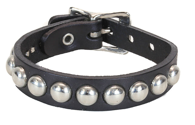 BC177 BUCKLE BRACELET WITH ROUND STUDS