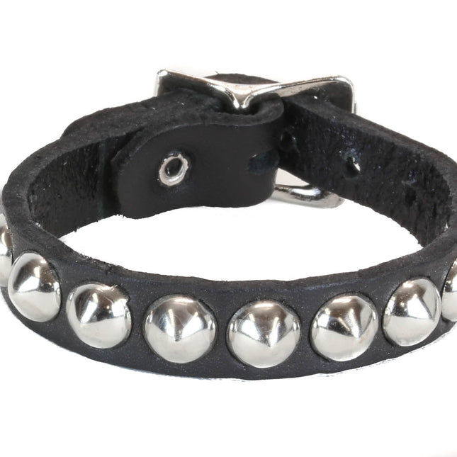 BC178 BUCKLE BRACELET WITH CONICAL STUDS