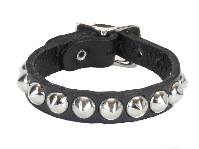 BC178 BUCKLE BRACELET WITH CONICAL STUDS