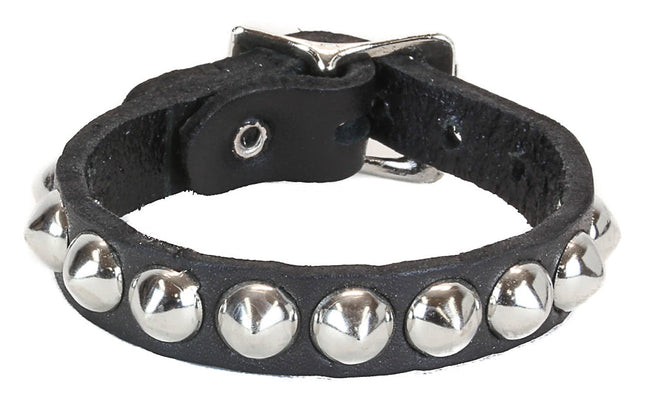 BC178 BUCKLE BRACELET WITH CONICAL STUDS