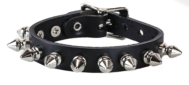 BC180 BRACELET WITH SPIKE & BUCKLE