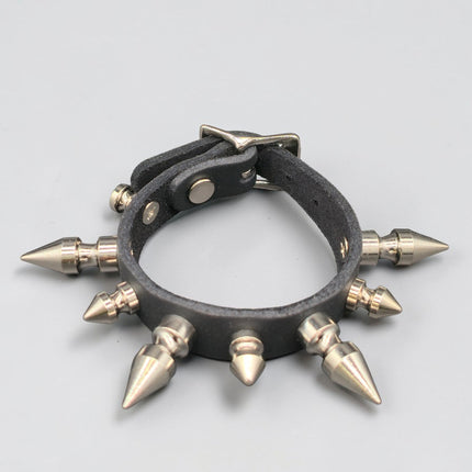 BC180 SKINNY SPIKE BUCKLE BRACELET