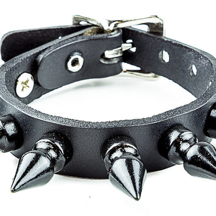 BC182 BUCKLE BRACELET WITH 1" SPIKES