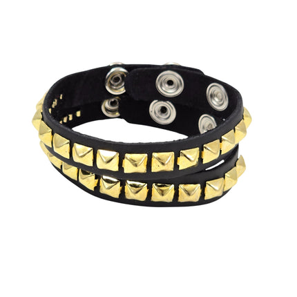 BC199 MINI STUDDED 1/2" WIDE SKINNY BRACELET