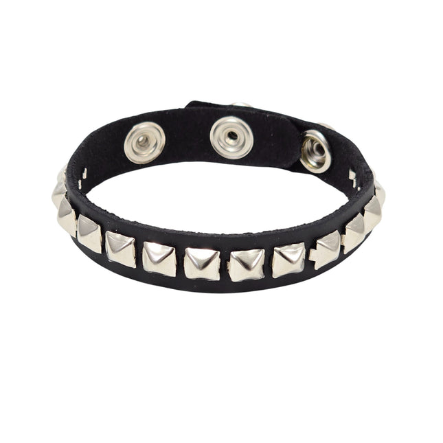 BC199 MINI STUDDED 1/2" WIDE SKINNY BRACELET