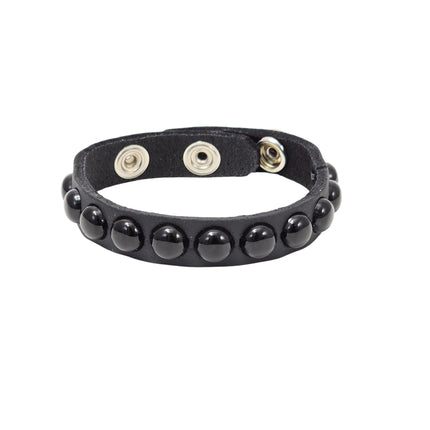 BC199 MINI STUDDED 1/2" WIDE SKINNY BRACELET