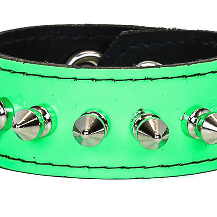 BC203P PATENT 1/2" SPIKE BRACELET 1" WIDE