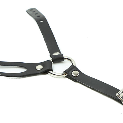 BC239 TRIPOD FINGER RING BRACELET