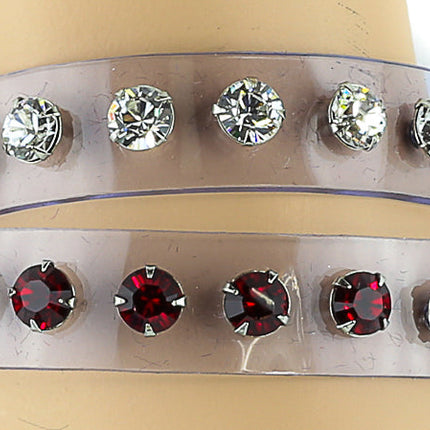 BC247CLR  CLEAR RHINESTONE BRACELET