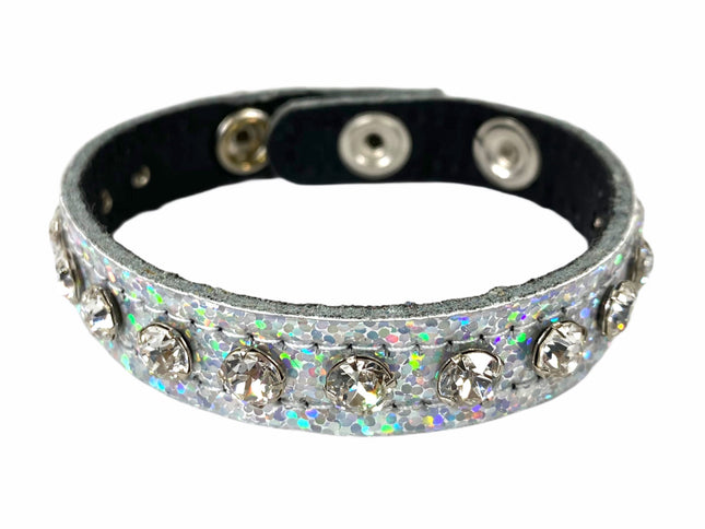 BC247RN-GLITTER RAINBOW RHINESTONE BRACELET