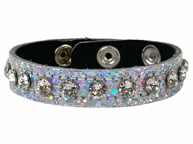 BC247RN-GLITTER RAINBOW RHINESTONE BRACELET