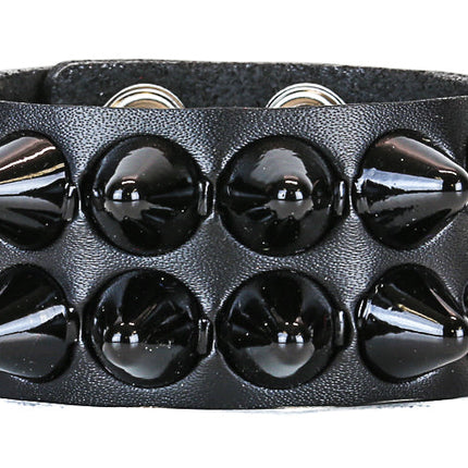 BC255UK  2 ROW LARGE UK77 TALL CONEHEAD BRACELET