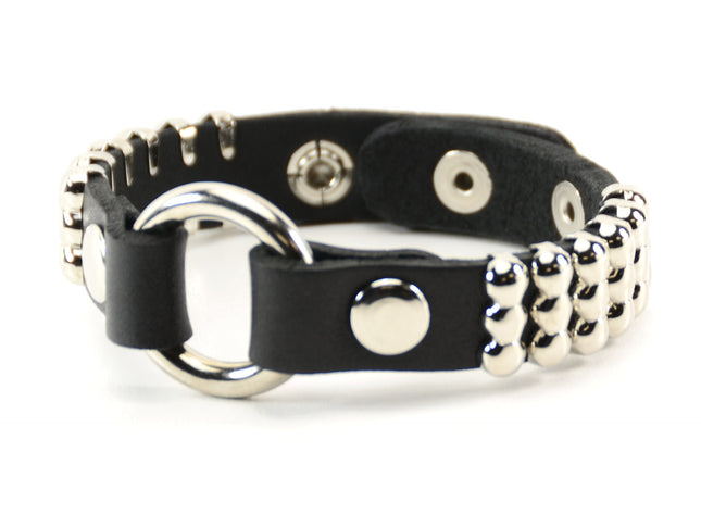 BC257RND  THREE ROUND BEADS BRACELET