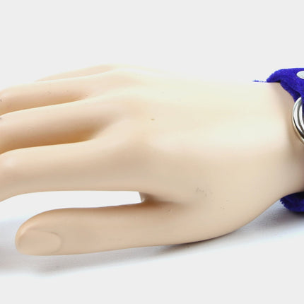BC257VEL ASSORTED VELVET, 1/2" BRACELET WITH 3/4" RING