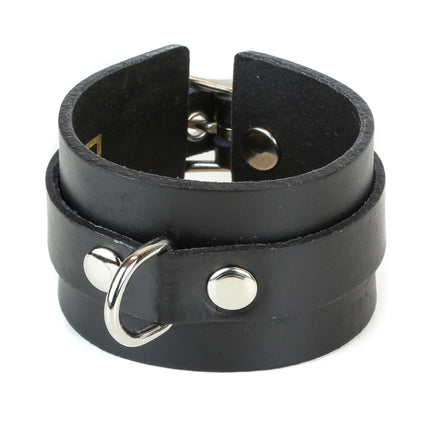BC293D   D RING  BUCKLE CUFF BRACELET