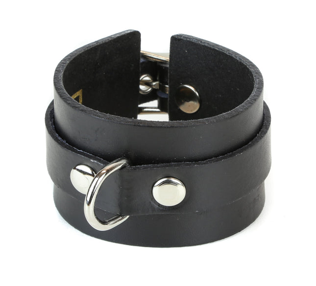 BC293D   D RING  BUCKLE CUFF BRACELET
