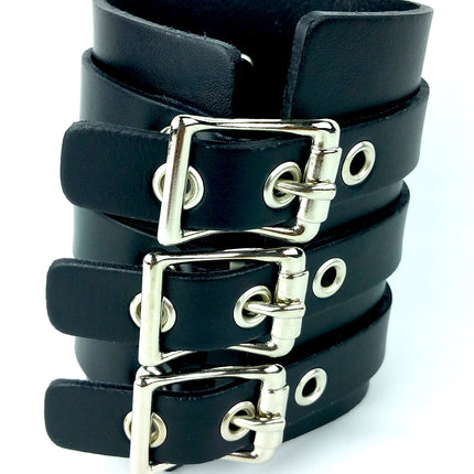 BC295  3 LINE BUCKLE BRACELET