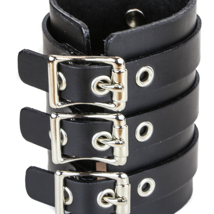 BC295  3 LINE BUCKLE BRACELET
