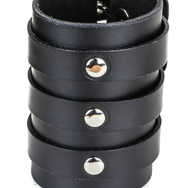 BC295  3 LINE BUCKLE BRACELET