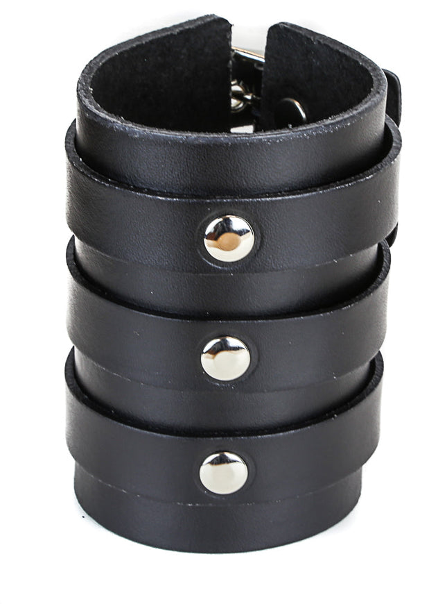 BC295  3 LINE BUCKLE BRACELET