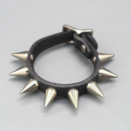 BC180 SKINNY SPIKE BUCKLE BRACELET