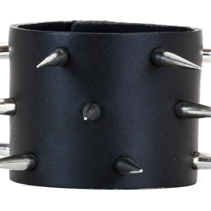 BC360 3 ROW SLIM AND TALL SPIKES BRACELET