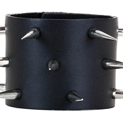 BC360 3 ROW SLIM AND TALL SPIKES BRACELET
