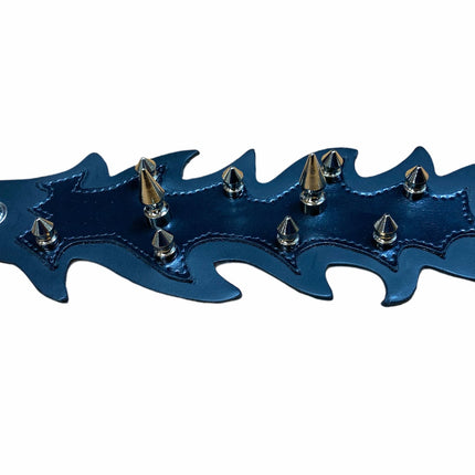 BC375 FLAME LEATHER BRACELET