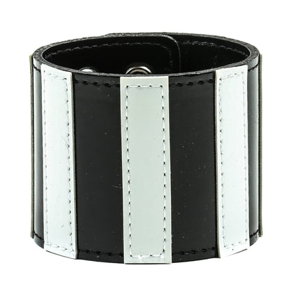 BC396 ASSORTED COLOR STRIPE BRACELET, 2 1/2" WIDE
