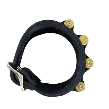 BC411  REAL  BULLET BRACELET M16-.223 CALIBER DOUBLE BUCKE CUFF