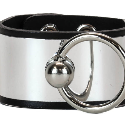 BC709MET  METAL PLACE KNOCKER BRACELET CUFF