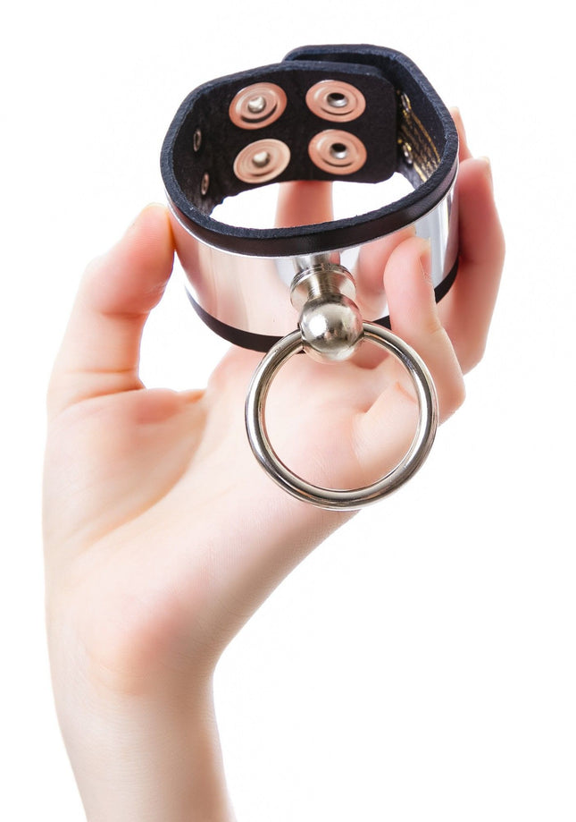 BC709MET  METAL PLACE KNOCKER BRACELET CUFF