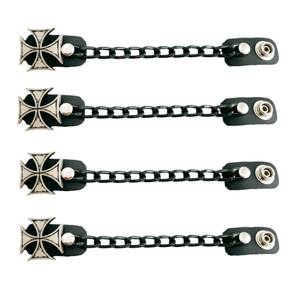BC911-BS  4/PK BLACK CHAIN EXTENDER