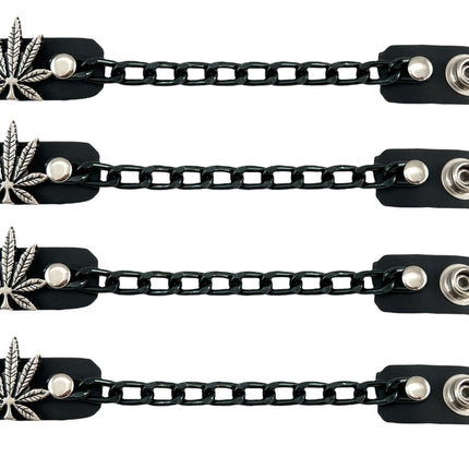 BC911-BS  4/PK BLACK CHAIN EXTENDER