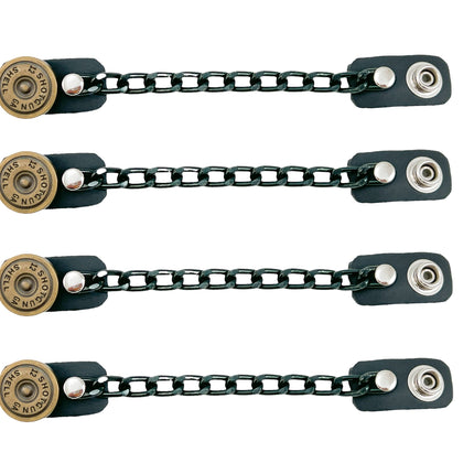 BC911-BS  4/PK BLACK CHAIN EXTENDER
