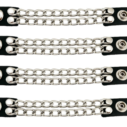 BC912  4/PK SILVER CHAIN EXTENDER