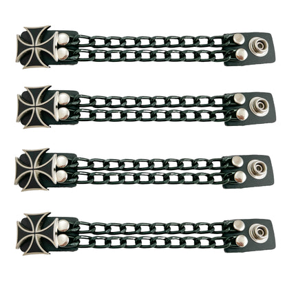 BC912-BS  4/PK BLACK CHAIN EXTENDER