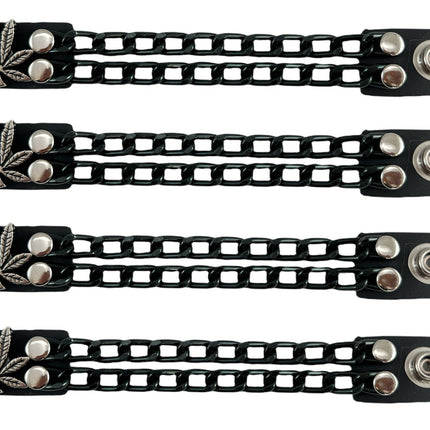 BC912-BS  4/PK BLACK CHAIN EXTENDER