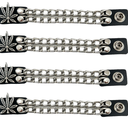BC912  4/PK SILVER CHAIN EXTENDER