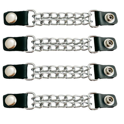 BC953- 4" CHROME CHAIN 4/PK