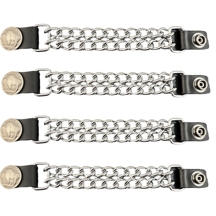 BC953- 6" CHROME CHAIN 4/PK