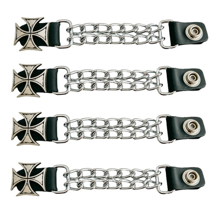 BC953- 4" CHROME CHAIN 4/PK