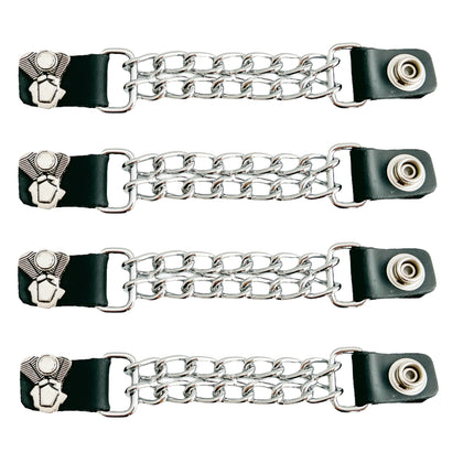 BC953- 4" CHROME CHAIN 4/PK