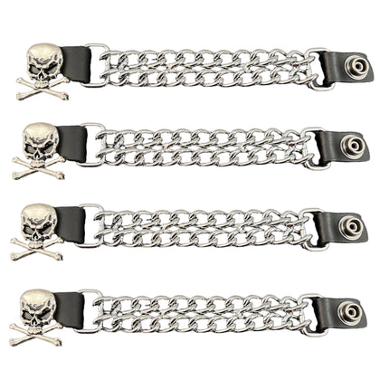 BC953- 6" CHROME CHAIN 4/PK